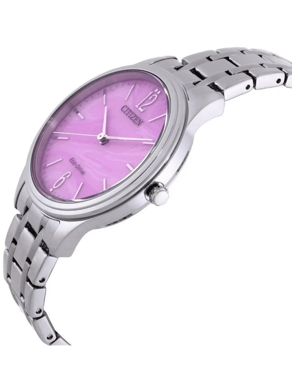NWT Citizen Elegance Eco-Drive Pink Dial Ladies Watch